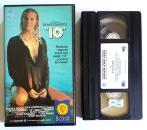 Vhs 10 Film Sentimentale Bo Derek Gli Scudi Warner Videocassetta (V222)
