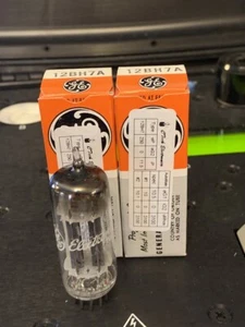 GE NOS 12BH7 12BH7 12BH7A Ampltrex AT-1000 coppia abbinata per McIntosh MC30 MC240 MC275 - Foto 1 di 1