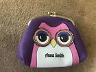 Anna Smith purple owl purse - nearly new