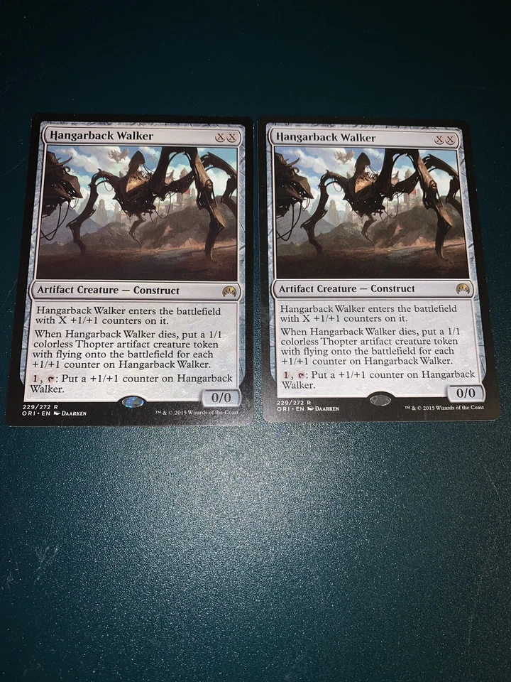 Mtg Singles - Hangarback Walker x2 - Magic Origins - Rare - LP - Image 1 of 1