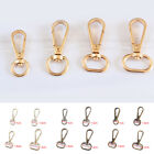 10X Metal Bags Strap Buckles Lobster Clasp Snap Hook diy keychain Bag Part Accs.