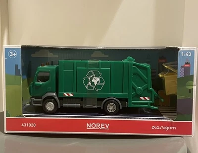 Modellino Norev Camion Pattumiera Renault 1/43 1:43 Spazzino + Nuovo IN Scatola - Immagine 1 di 3