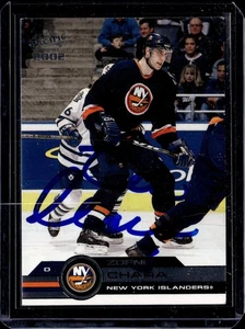 2002 Pacific Hockey-Zdeno Chara #242 Signed Autograph Card - Picture 1 of 2