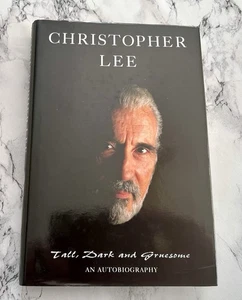 Tall, Dark And Gruesome -The Autobiography Of Christopher Lee SIGNED AUTOGRAPHED - Picture 1 of 14
