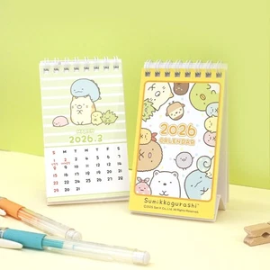 Sumikko Gurashi 2026 Mini Tischkalender | Niedliche japanische Zeichen Tischplaner - Bild 1 von 5