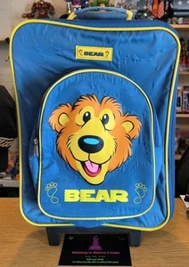 Vtg Bear In The Big Blue House - Kids Suitcase Luggage VTG Disney Jim Henson. - Picture 1 of 19