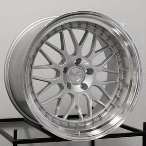 Aodhan AH02 AH2 19x9.5 5x114.3 12 Silver Wheel 19" inch Alloy Rim 73.1 - Picture 1 of 5