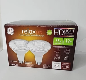 GE Relax LED Indoor/Outdoor Bulbs, HD Light, 12 Watt (75 Watt Equivalent) - Picture 1 of 6