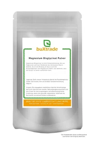 500 g Magnesium Bisglycinat | Bisglycinat | Pulver | Magnesium | Buxtrade - Bild 1 von 1