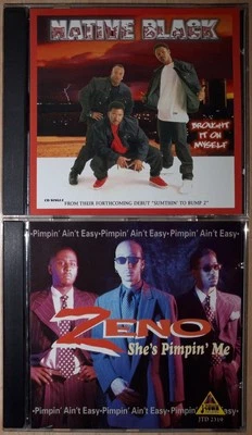 NATIVE BLACK Brought It On Myself/ ZENO She's Pimpin' Me CD Single Indie R&B Rnb - Bild 1 von 4