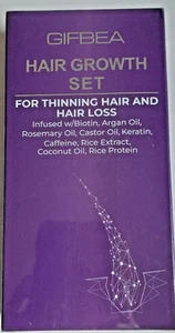 GIFBEA Hair Growth Conditioner Set Rosemary Biotin Argan oil Keratin NIB - Picture 1 of 5