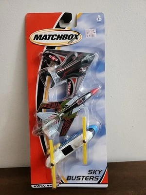 2001 Matchbox Sky Busters 3 Pack, F-117 Nighthawk, Tornado, Helicopter, NIB!! - Image 1 of 2