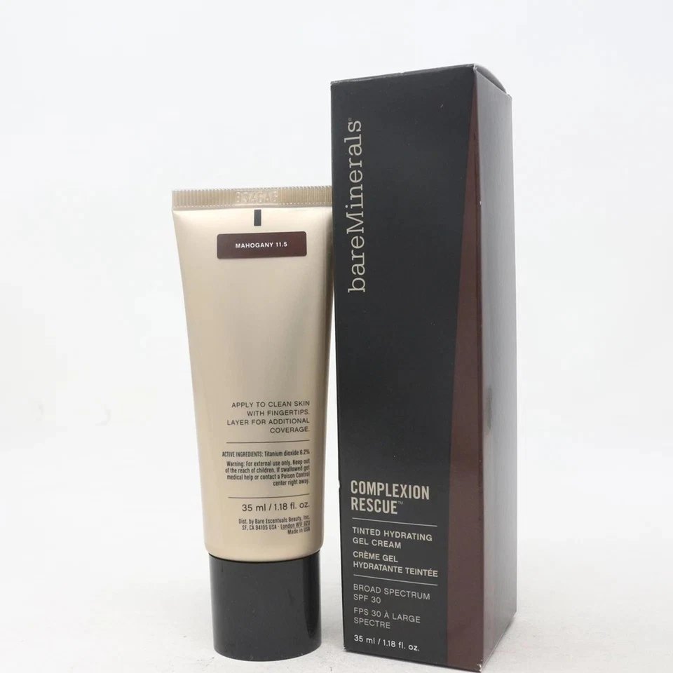 Bareminerals Complexion Rescue Tinted Hydrating Gel Cream 1.18oz Mahogany 11.5 - Image 1 of 1