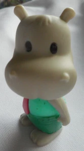 Lil Woodzeez Bobblehead Dancin Duos Series Hippo Ray #140 Común - Imagen 1 de 8