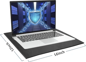 EMF Laptop Pad Schutz, Strahlung Computer Pad Blockierung, Hitzeschutz L... - Bild 1 von 12