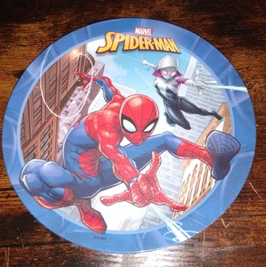 Zak Design Spider Man 8" Teller mit Geisterspinne kostenloser Versand - Bild 1 von 2