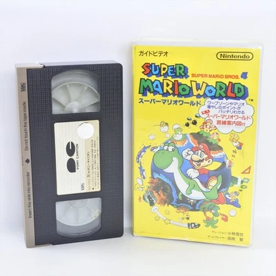 SUPER MARIO WORLD Guide Video VHS Nintendo 2089 - Image 1 of 4
