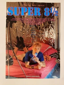 Super 8 1/2 Japanese Chirashi Movie Flyer Bruce La Bruce gay underground indie - Picture 1 of 2