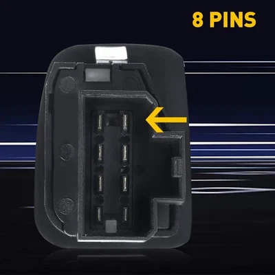 Power Mirror Switch For 1999 2000-2005 Ford F150 F350 F450 F550 F250 Super Duty - Image 1 of 4