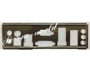 Plaque arrière I/O Shield pour carte mère Asus P8H67-I DELUXE IO - Photo 1/4
