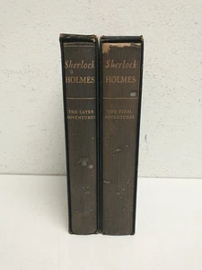 The Later & Final Adventures of Sherlock Holmes Hardcover Set Heritage Press - Foto 1 di 7