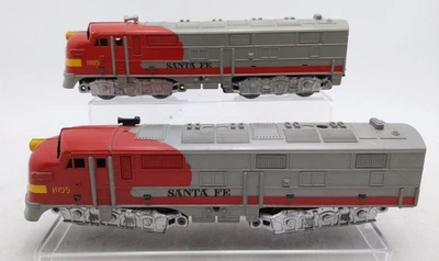 Locomotoras diésel Marx 1095 vintage O Santa Fe AA Foto 1 de 4