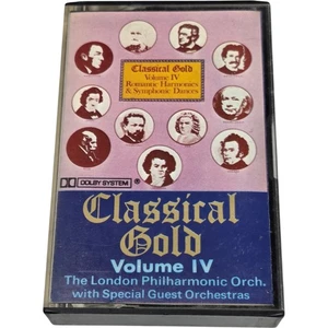 Classical Gold Volume IV London Philharmonic Orch Cassette Tape - Picture 1 of 3