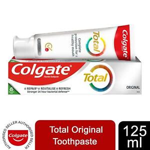 Colgate Total Original Toothpaste 125ml, Pack of 3,6,9, or 12