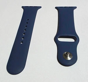 Unused Original DENIM Apple Watch Sport Band 42mm SMALL S/M MXLE3AM/A in Bulk Pk - Photo 1 sur 11