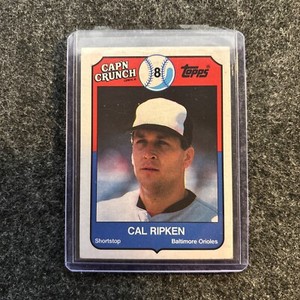 1989 Topps Cap'n Crunch Cal Ripken Jr. Baseball Card #6