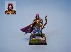 Confronation painted miniature Female Archer - Foto 1 di 2