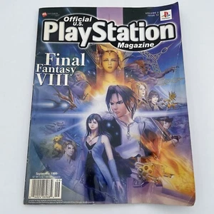 SEPTEMBER 1999 OFFICIAL PLAYSTATION video game magazine  -  FINAL FANTASY - Picture 1 of 9