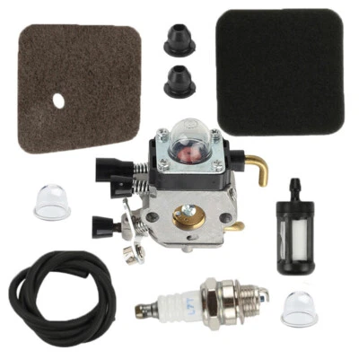 Carburetor & Fuel Line Filter Kits For Stihl Hs45 Hedge Trimmer Fc55/Fs310 Tools - Image 1 of 4