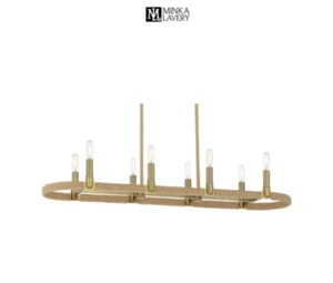 Minka-Lavery 3868-695 Windward Passage 8 Light 41" Wide Linear Chandelier*NEW* - Picture 1 of 1