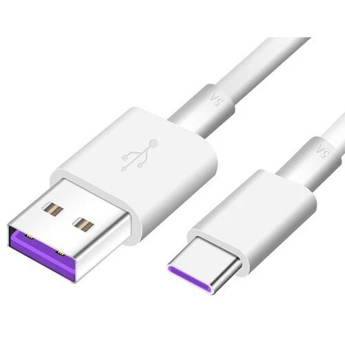 Original Huawei Honor 8 Schnell Ladekabel USB-C Datenkabel SuperCharge Weiß NEU - Bild 1 von 1