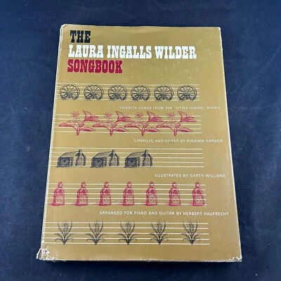 1968 The Laura Ingalls Wilder Cancionero de Herbert Haufrecht HCDJ - Little House Foto 1 de 4