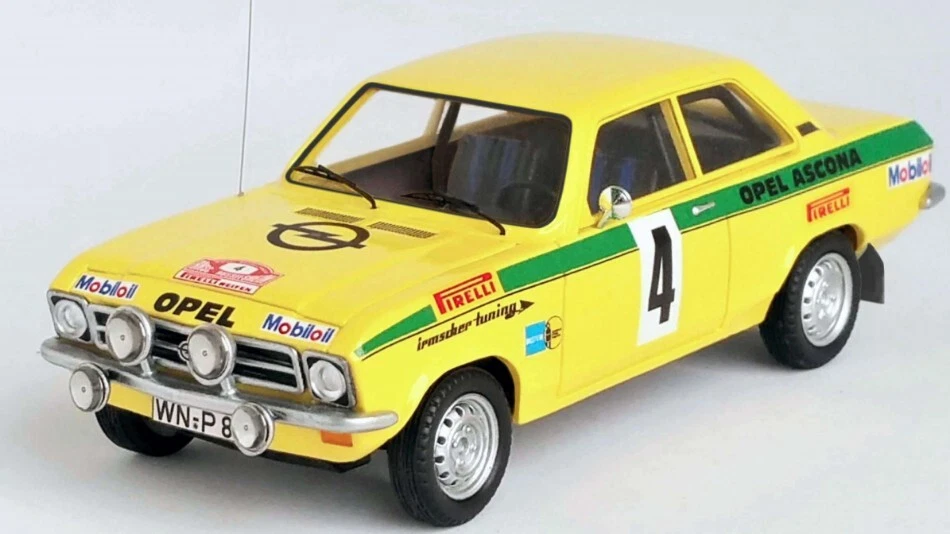 Trofeu TFDSN44 OPEL ASCONA A 1st RALLY RUSSELHEIM 1973 ROHRL/BERGER 1:43 - Immagine 1 di 1