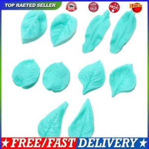 Silicone Mold Flower Leaf DIY Fondant Cake Mould Decorating Tools - Picture 1 of 10