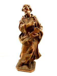 Schreiner / Tischler  Holz fein geschnitzt H 19,5 cm - Bild 1 von 7