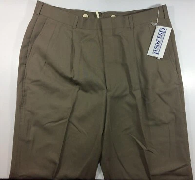 Pantalones Lands End plisados 36L nuevos con etiqueta verdes para hombre Foto 1 de 4