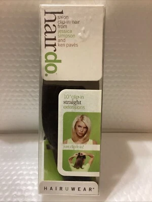 "Extensión recta con clip para cabello de salón de peluquería de 10"" #R6/30H chocolate cobre" Foto 1 de 2