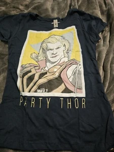 Marvel Party Thor Superhero Tshirt cotton what if Girls M short sleeve R4 - Picture 1 of 7
