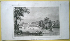 Impresión 1840 LAZIENKI PALACE, WARSOVIA, POLONIA, #39 - Imagen 1 de 1