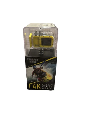 Sharper Image Waterproof 4K HD Action Camera Yellow / Black  BRAND NEW✅ - Image 1 of 4