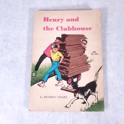 Henry and the Clubhouse - 1972 Scholastic Softcover by Beverly Cleary - Image 1 of 4