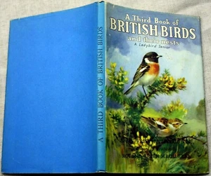 Vintage 1956 Brian Vesey-Fitzgerald 3. Buch britischer Vögel und ihre Nester grün - Bild 1 von 6