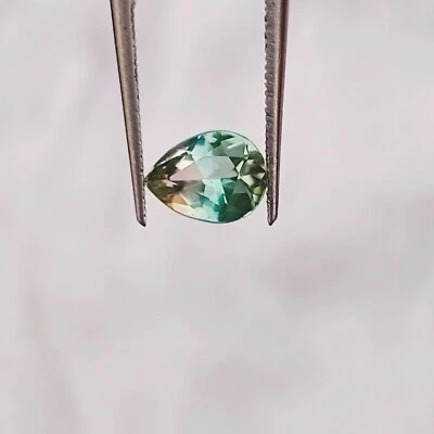 1 Carat Natural Cut Top Pc Bio Color Tourmaline Loose Gemstone From Afghanistan - Image 1 of 4