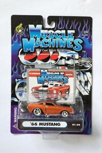 Muscle Machines ’66 Mustang 01-34 Metallic Copper with Black Stripes NIP