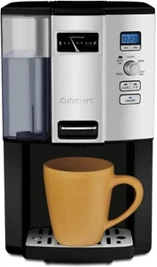 Cuisinart 12 Cup Coffee Maker Programmable Drip Black Detachable Tray Auto Shut - Picture 1 of 6