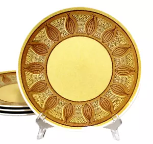 Piatto da cena vintage Taylor Smith Taylor Ironstone miele oro - Foto 1 di 3